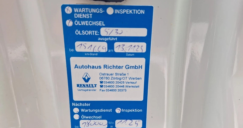 Renault Trafic cena 39900 przebieg: 156000, rok produkcji 2012 z Lębork małe 254